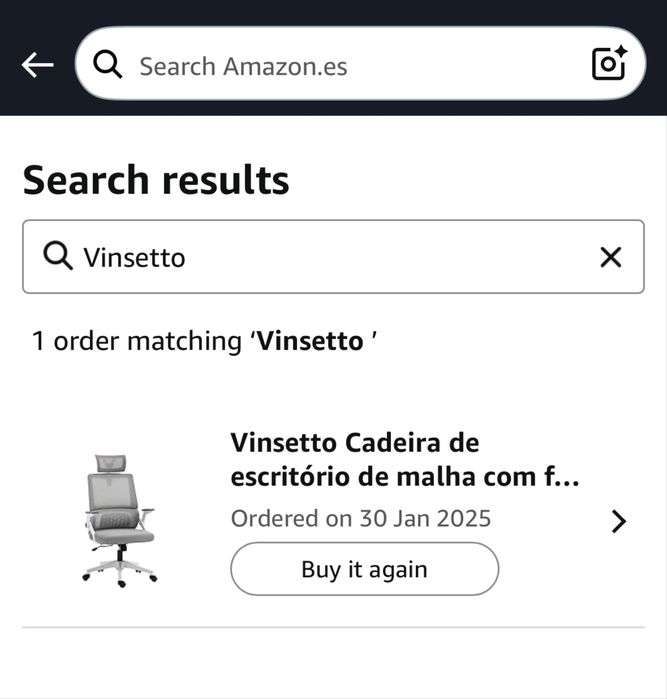 Cadeira escritorio como nova