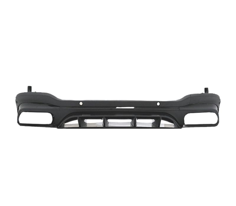 DIFUSOR MERCEDES GLC X253 SUV 15-22 LOOK AMG GLC63 PRETO