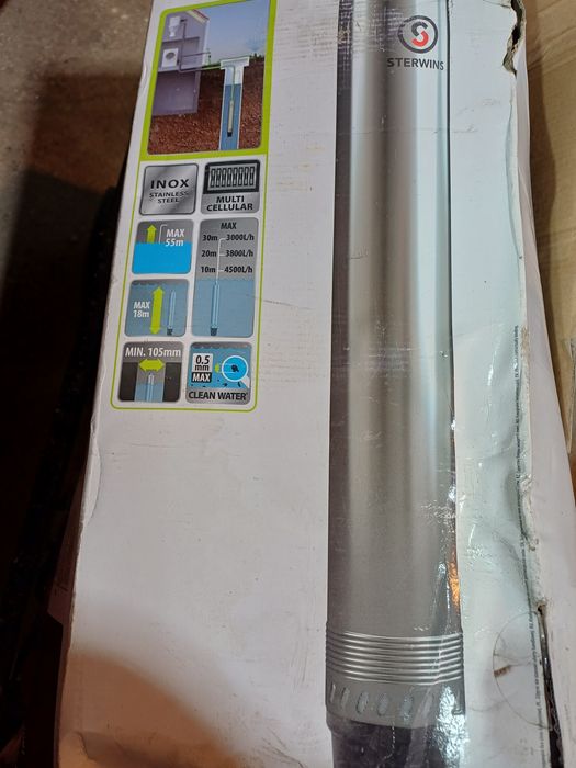 Bomba de agua submersa