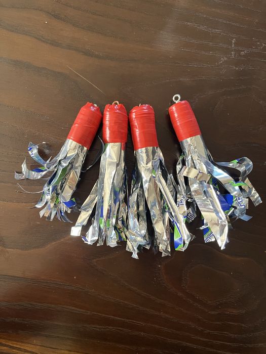 Amostra caseira para pesca ao polvo