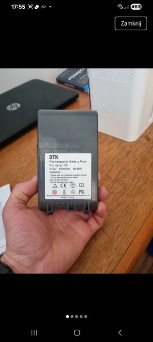 Sprzedam tanio baterię do Dysona v8