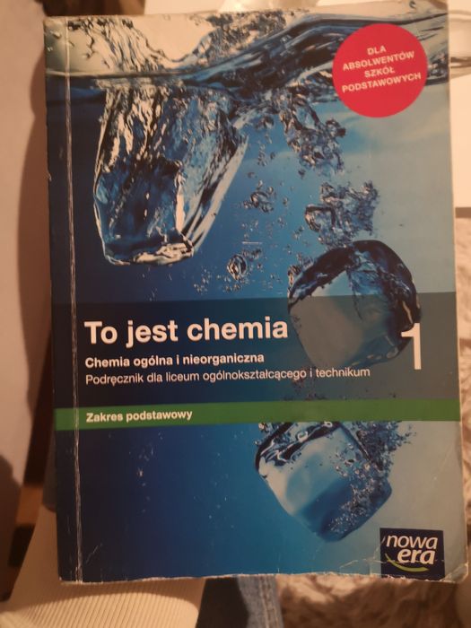 To jest chemia 1 zakres podstawowy