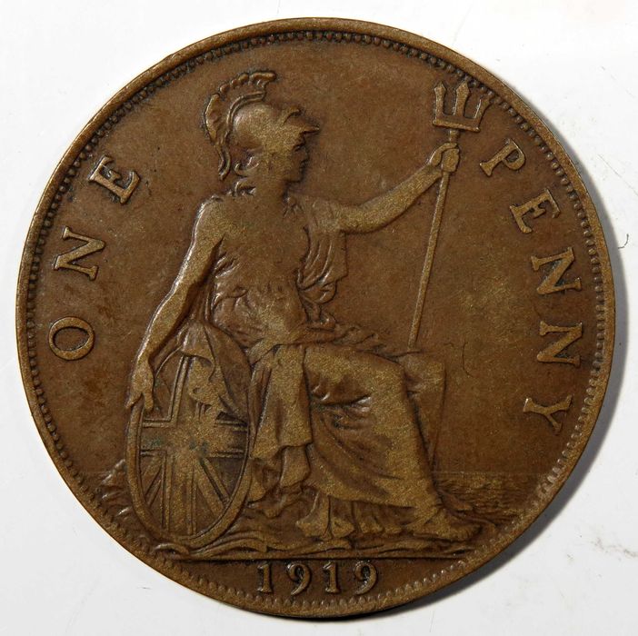 United Kingdon - One Penny 1907 e 1919 - 2,5€ as Duas.