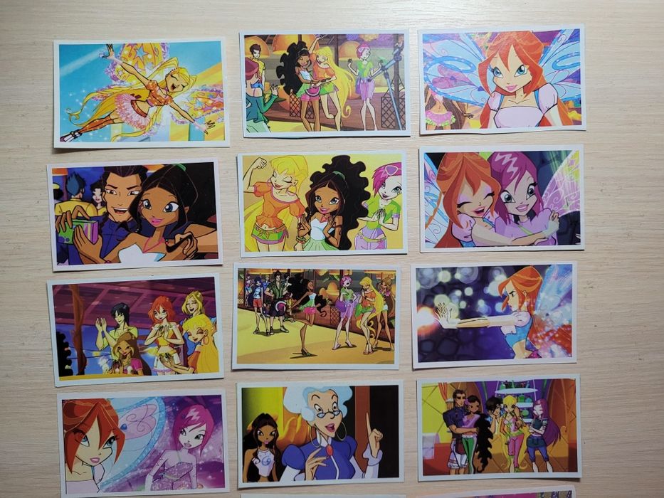 ЧИТАЙТЕ ОПИС Наліпки паніні вінкс белівікс winx believix panini