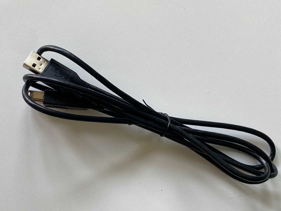 Kabel do drukarki przewód drukarkowy USB 2.0 A-B M/M 1,5 m czarny
