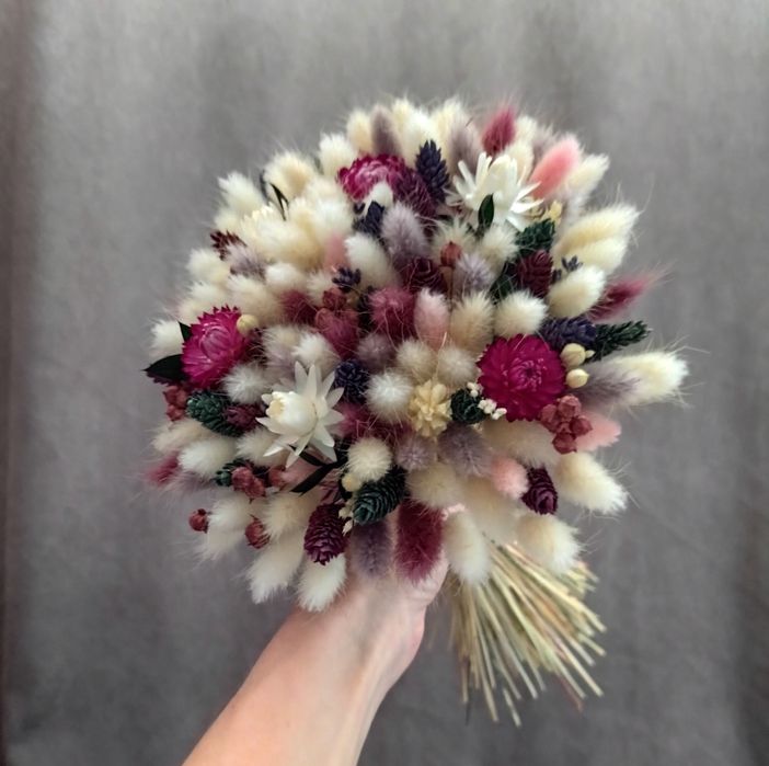 букет з сухоцвітів,сухоцветы,сухоцвіти,подарок