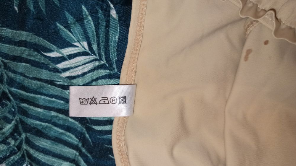 Strój kąpielowy damski beżowy 38/40 m/l