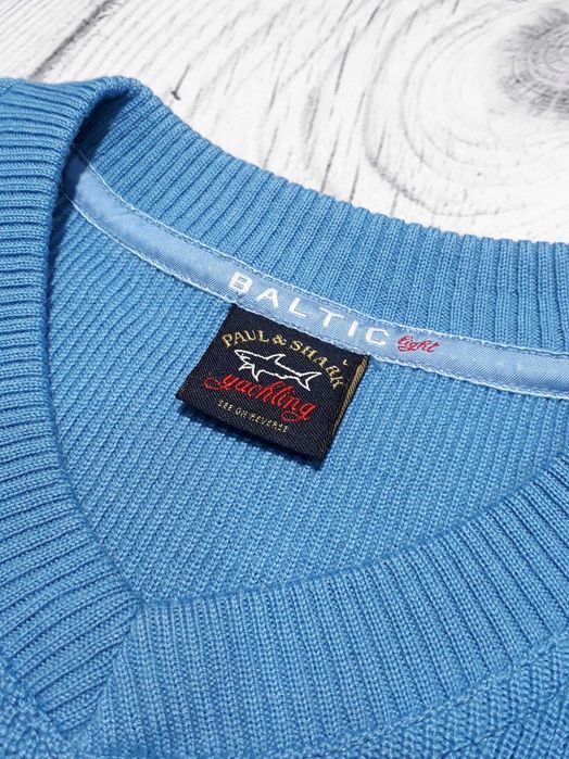 Шерстяна кофта Paul Shark светр розмір L-XL