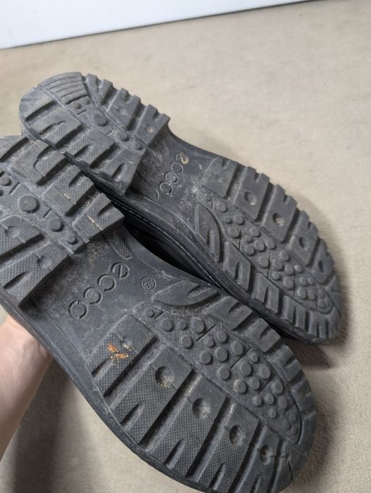 Ecco ботинки взуття шкіра 45 розмір