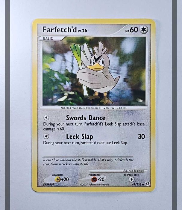 Farfetch'd Lv.27 49/132 SW Pokemon ENG-LP