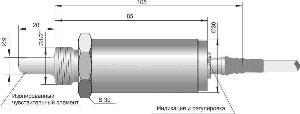 Датчик Fotek CP18-30N, индуктивный PM12-04P, ДКЕ-Т20-200С-3113-СА