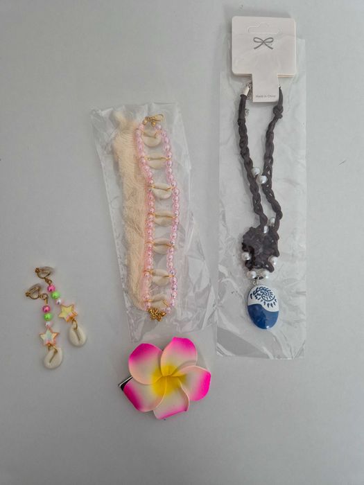 Sukienka dla Dziewczynki Vaiana Strój Hawajski Moana 120 Akcesoria