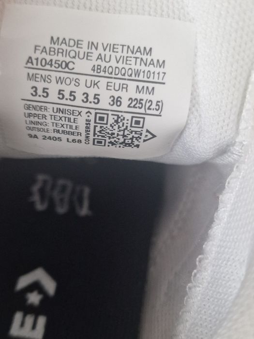 Sneakersy płaskie "Converse".