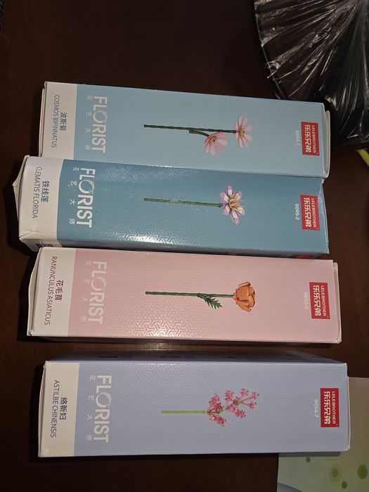 Lego florist kwiaty