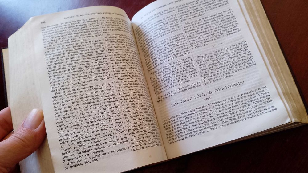 Tradiciones Peruanas Completas 1957 Ricardo Palma