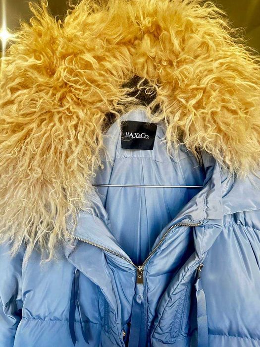 Пуховик MAX&Co з натуральним хутром