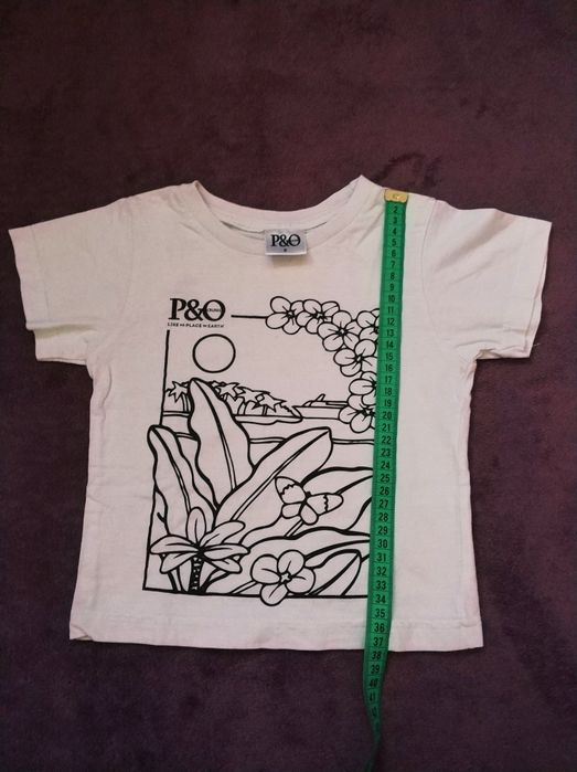 Дитяча бавовняна футболка P&O