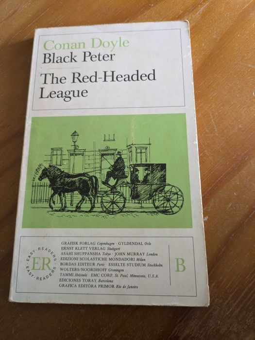 Livro: Arthur Conan Doyle – Black Peter & The Red-Headed League