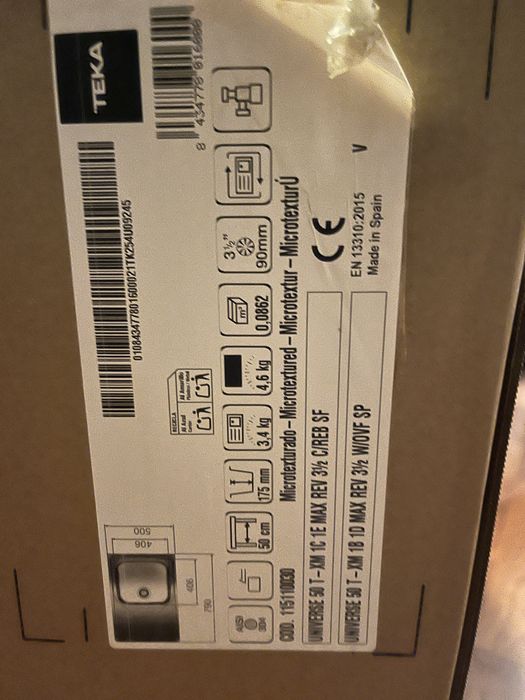 Zlewozmywak Teka nowy  do szafki 50