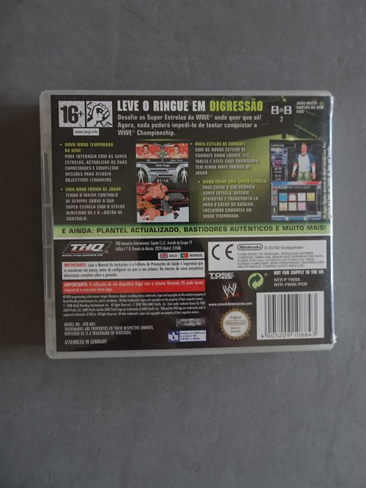 Jogo Nintendo DS - Smack Down Vs Raw 2009