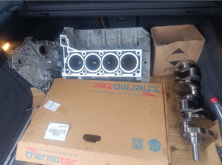 Blok wał m278 4.7BiTurbo