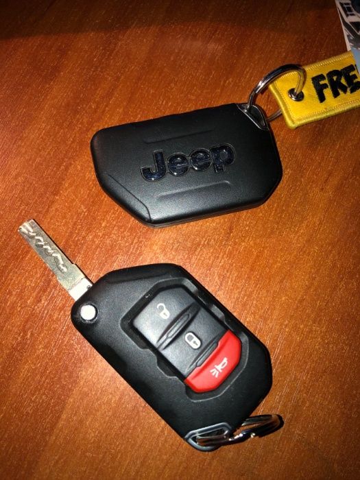 Заготовка лезвие ключа форма болванка ключ Jeep Wrangler JL 68292944AA