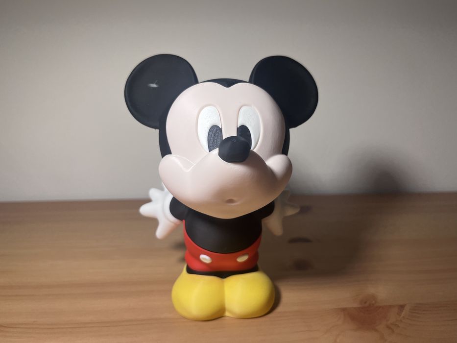 Mickey & Minnie em impressão 3D