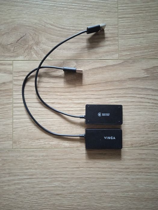Концентратор Vinga USB2.0 VHA2A4