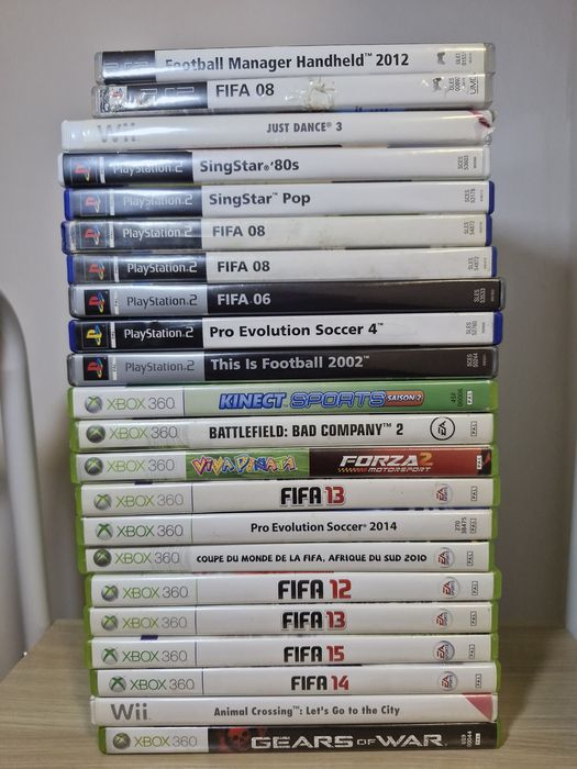 Jogos PS2, PSP, Wii e Xbox 360(Muito Arranhados)