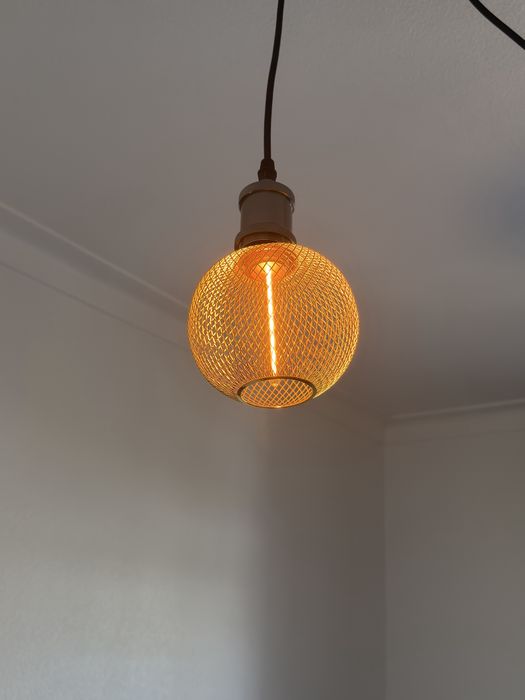 Candeeiro com lampada