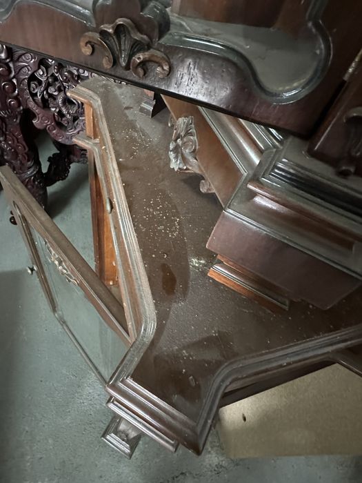 Vitrine relogio em 2 modulos