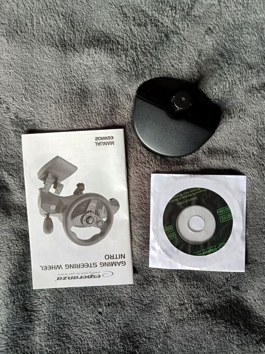 Kierownica Esperanza NITRO PC PS3 270° USB Pedały