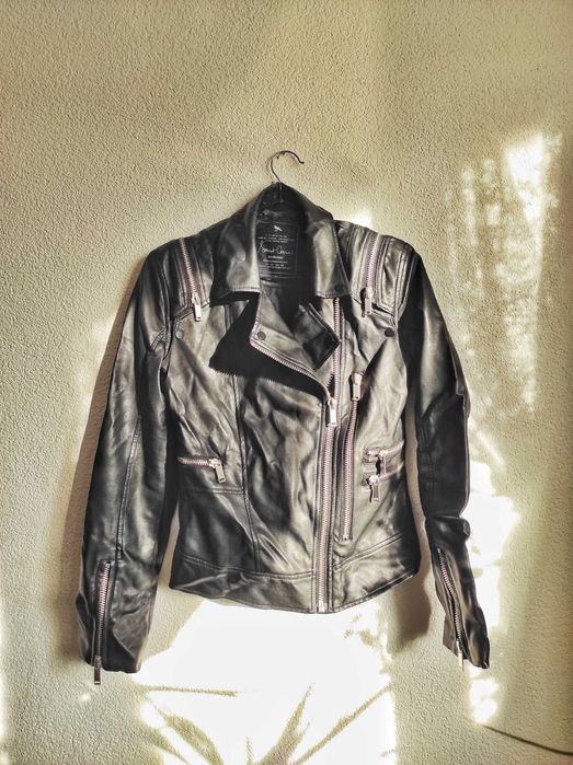 Ramoneska z ekoskóry kurtka jak motocyklowa z Medicine