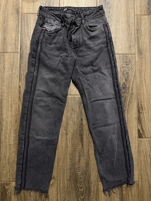 Сірі джинси zara