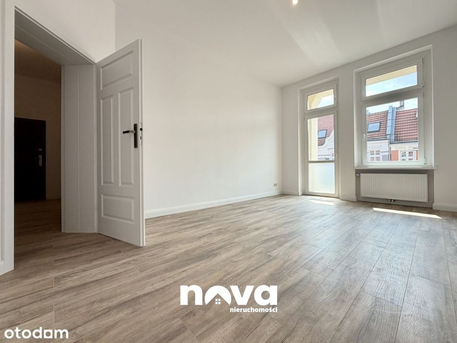 Wyremontowane z dbałością - przestrzeń, balkon