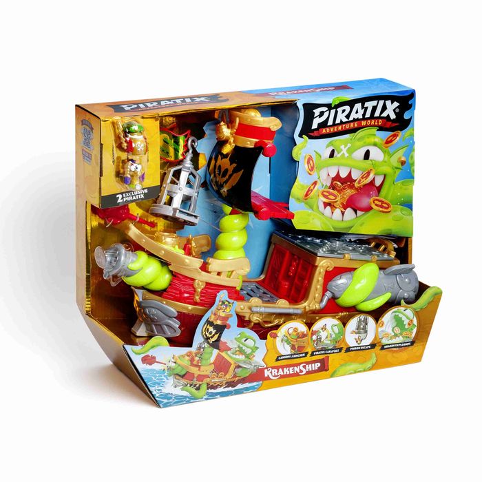 Piratix Kraken Ship Magic Box Toys Polska Nowa Nieużywana