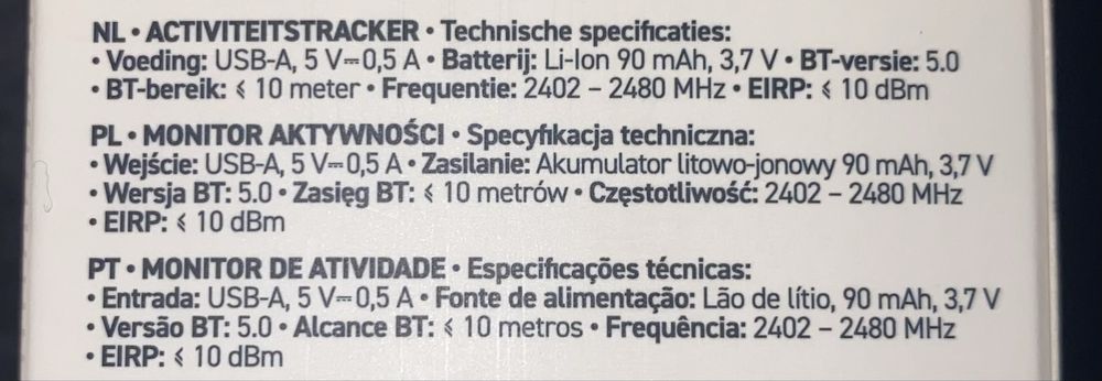 Opaska sportowa ,nowa.