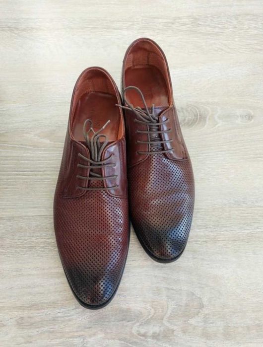 Męskie skórzane buty Vitto Rossi