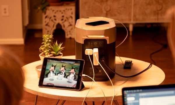 Gerador portátil a bateria Delta MAX 2016 Wh 2200W EcoFlow DELTA2000