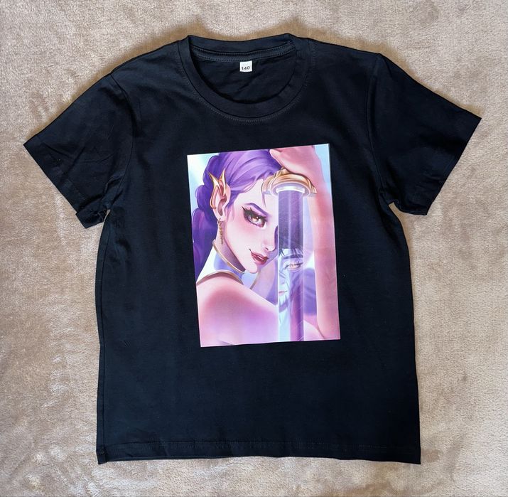 Bawełniany t-shirt k-pop demon hunters 140