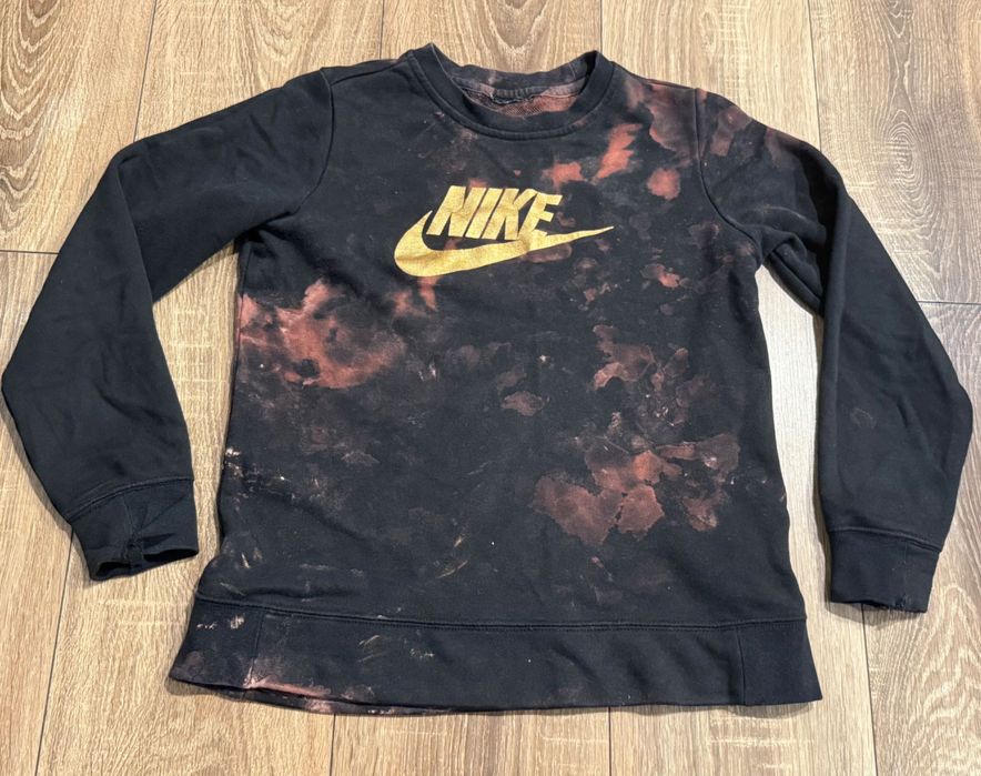 Nike x RIT Crewneck Pullover Retro 90s Tie-Dye Bluza chłopięca 164 cm