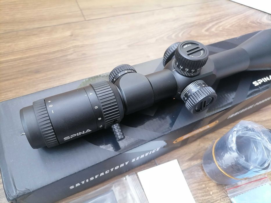 Новий оригінальний оптичний приціл Spina Optics 4-16x44SFIR 1/2Mil-Dot