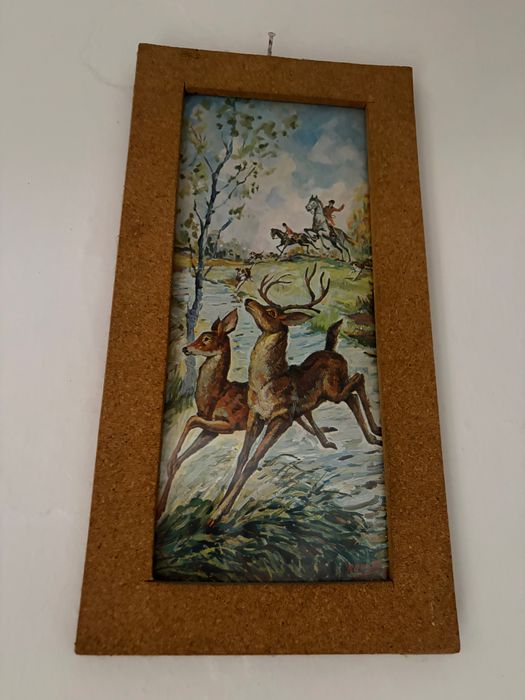 Quadros antigos, casa