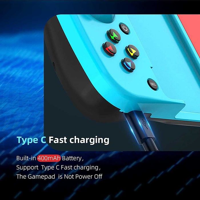 Bezprzewodowy kontroler do gier dla iOS/Android/PS4 RÓŻOWY