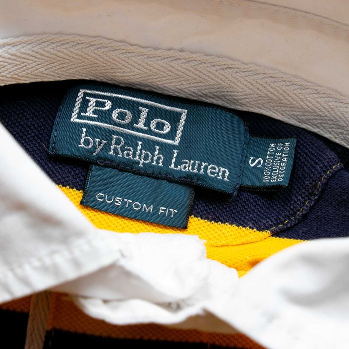 Ralph Lauren custom fit koszulka polo w paski S