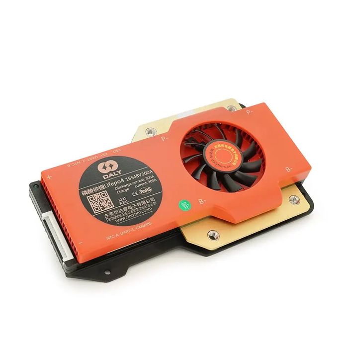 Плата Smart BMS LiFePO4 16S 48 Вольт 300A с Bluetooth