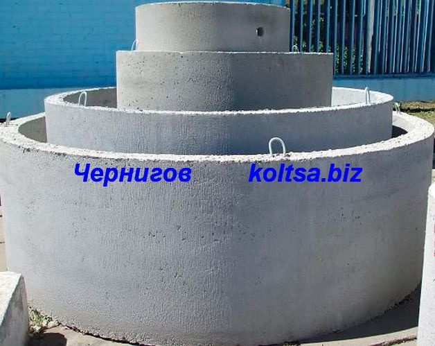 Кільця бенонні, каналізація, водопровід