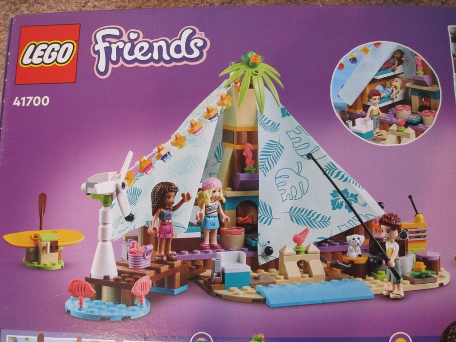 Klocki Lego Friends 41700 Luksusowy kemping na plaży namiot zestaw