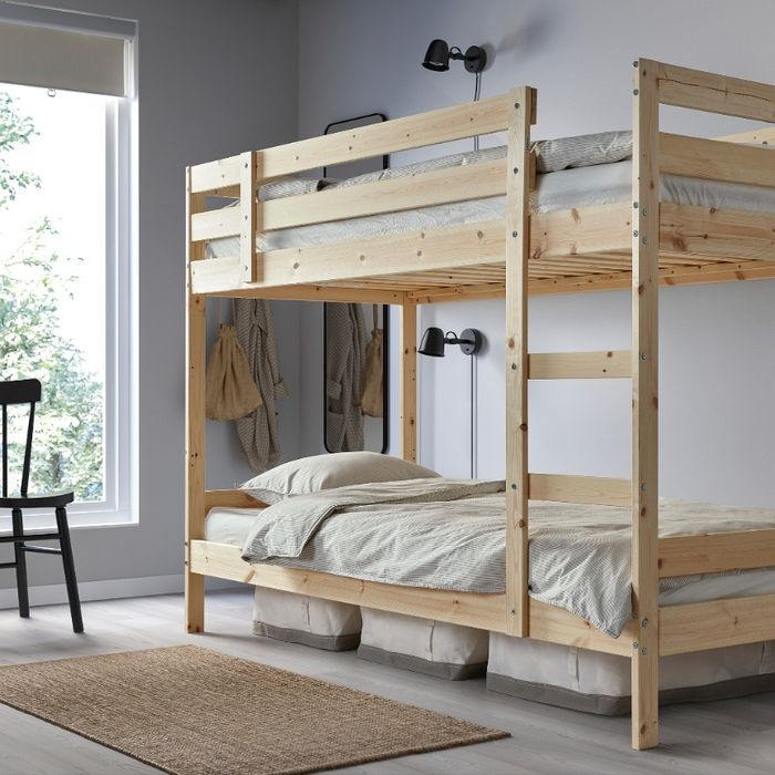 Cama Beliche como novo em madeira