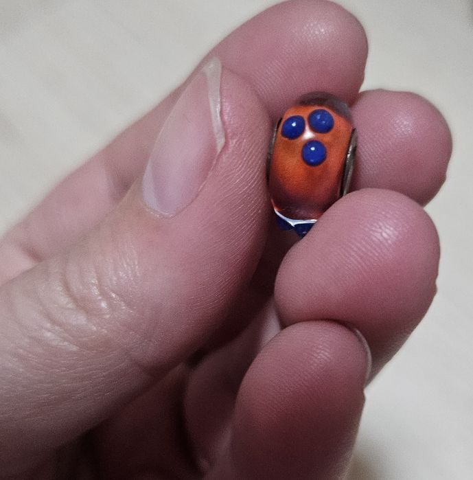 Charms/koralik modułowy a'la szkło Murano